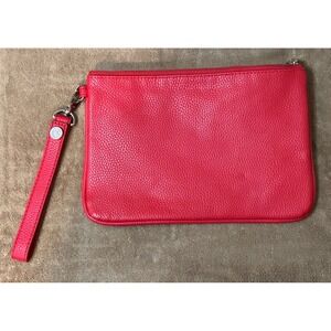 JEWELL Thirty-One Rubie Mini Very Cherry Pebble Clutch Wristlet Wallet